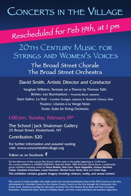 20th Century Music for Strings and Women's Voices