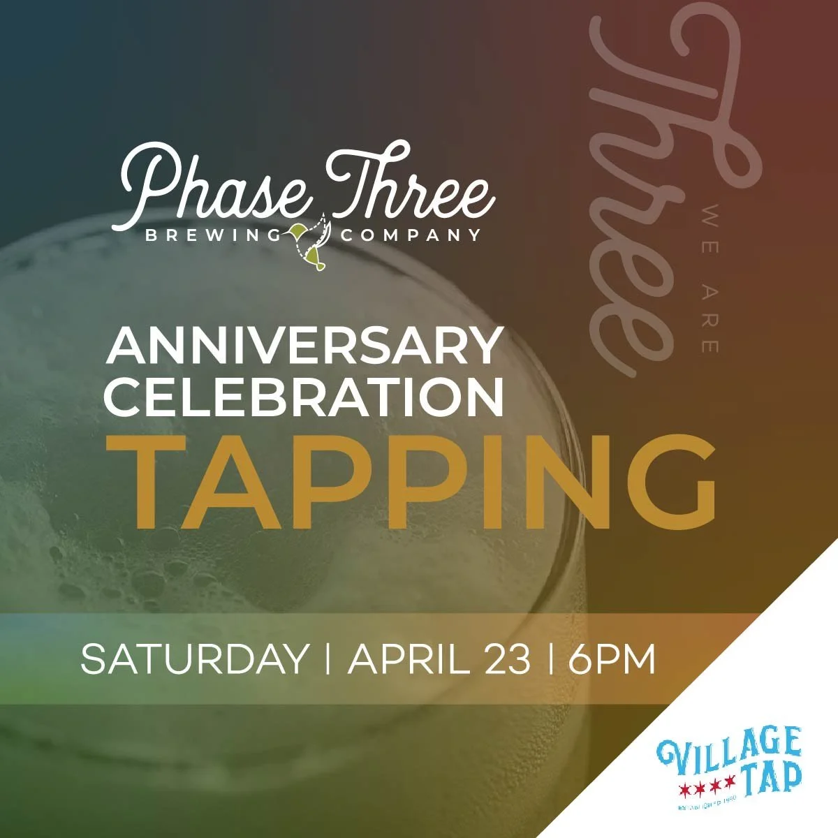 Phase Three Brewing Anniversary Celebration