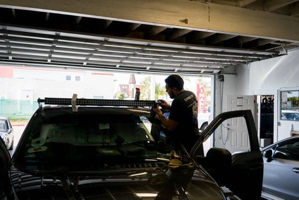 Car HID and LED light installation in National City
