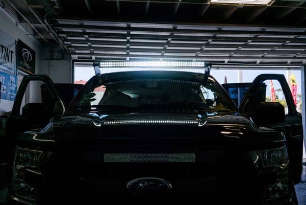 Car LED lighting installation in National City