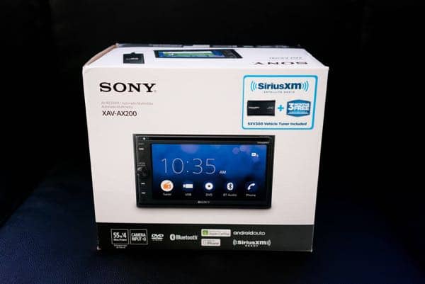 Sony Head Unit installation for car audio