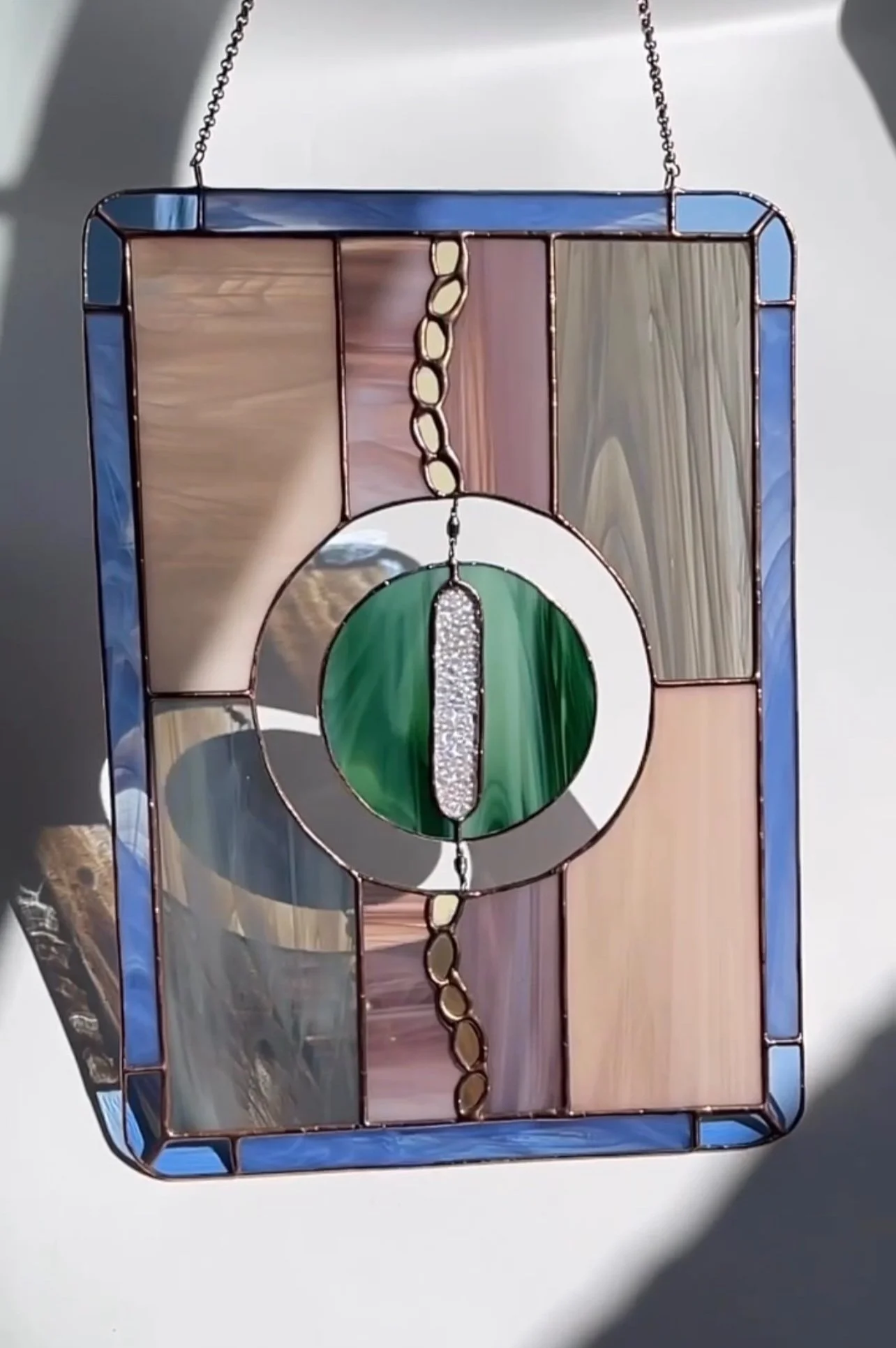 pastel stained glass luxury jewellery for Pomellato art work