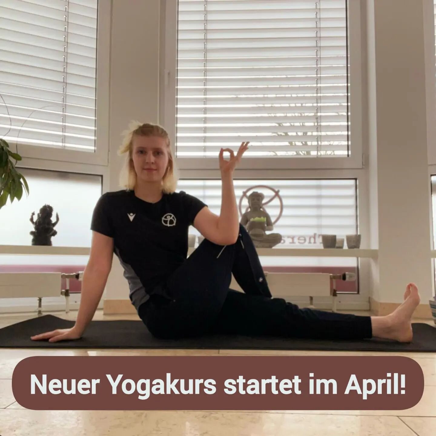 Im April startet Johanna mit ihrem ersten eigenen Kurs!

Hier noch ein paar Infos:

Hatha Yoga: Yogakurse f&uuml;r Einsteiger und Fortgeschrittene. Westlich-innovative Bewegungslehre und &ouml;stlich-traditionelle Lebensphilosophie lassen sich wunder