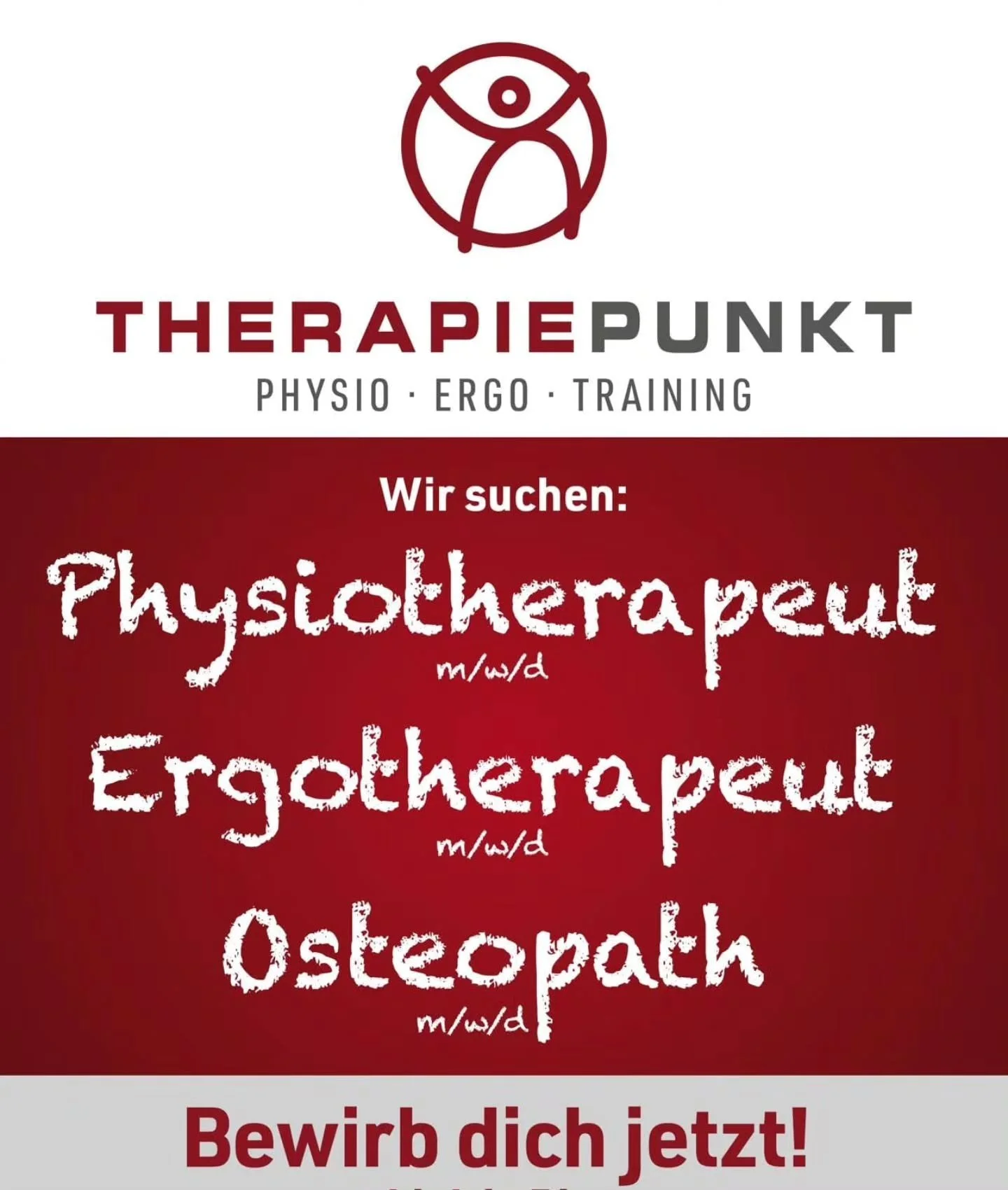 Wir suchen dich &ndash; Ergotherapeut:in, Physiotherapeut:in oder Osteopath:in!

Werde Teil unseres interdisziplin&auml;ren Teams &ndash; ab sofort oder nach Absprache.

Deine Aufgaben:

Durchf&uuml;hrung von therapeutischen Behandlungen je nach Fach