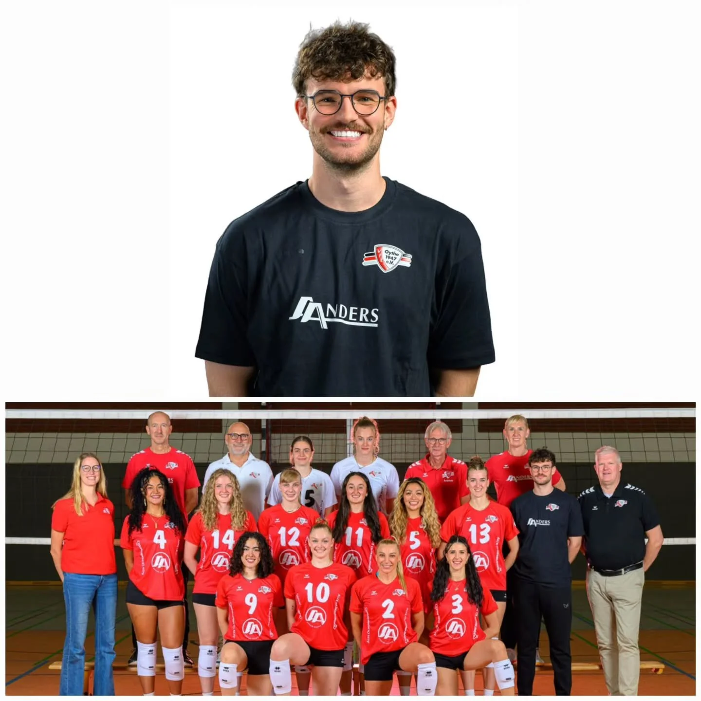 Unser Physiotherapeut Nils unterst&uuml;tzt die Volleyballerinnen vom @vfl.oythe.volleyball 🏐💪🏼
Wir w&uuml;nschen ihm und dem gesamten Team viel Erfolg f&uuml;r die Saison in der 2. Volleyball Bundesliga 🔥🔥
.
.
.
Fotos: @vec_foto.de