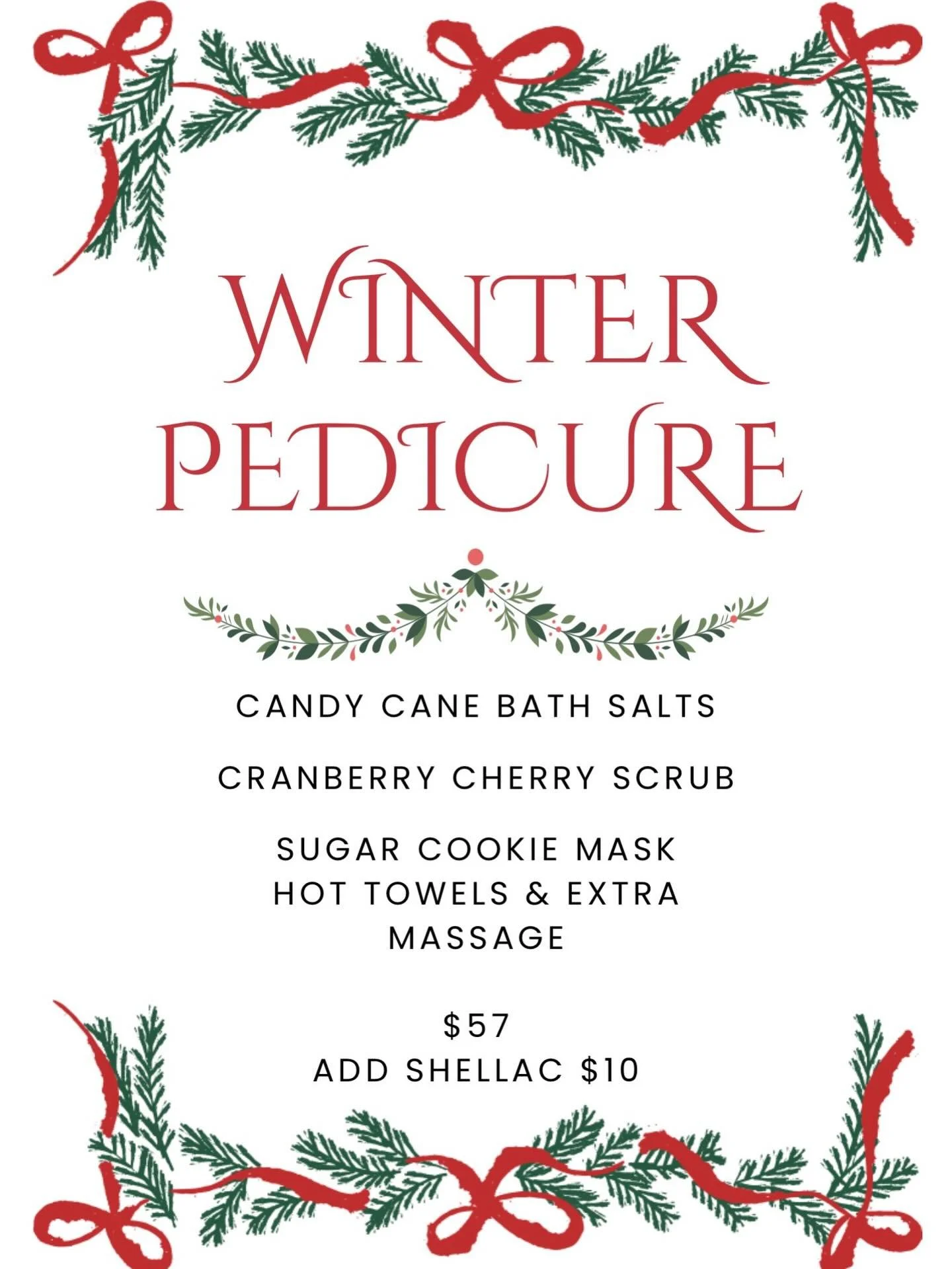 Don&rsquo;t forget to treat your feet this holiday season! 
.
.
.
.
.
#deluxepedicure #hamiltonsalon #hamiltonnailtech