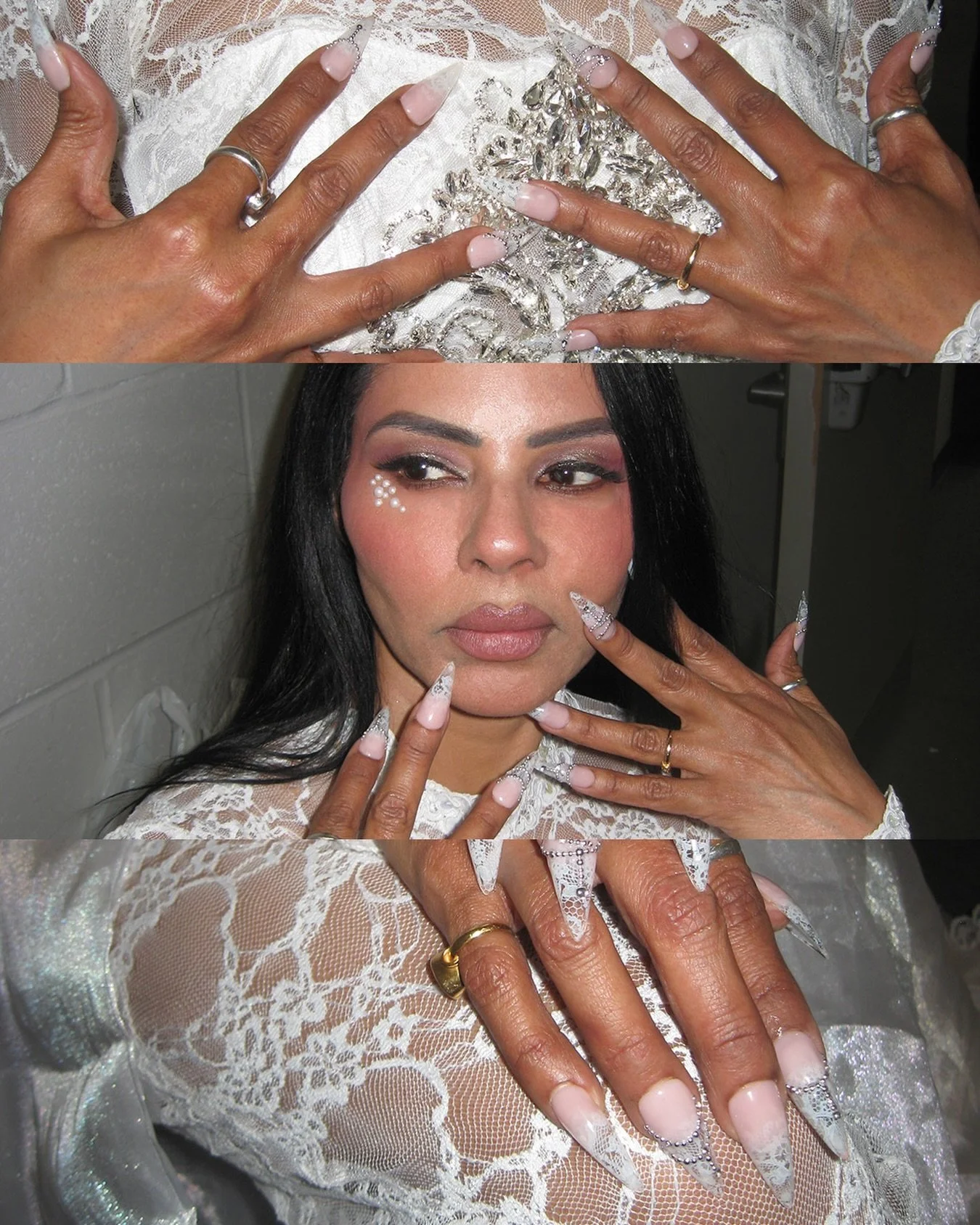 First look with our beautiful model and nails. The lace is the best detail&hellip; This set was done by Maja! Stay tuned for more 💕💕
.
.
.
#glamorousnails #hamiltonnails #glamour #nailsinspo #hamontnails