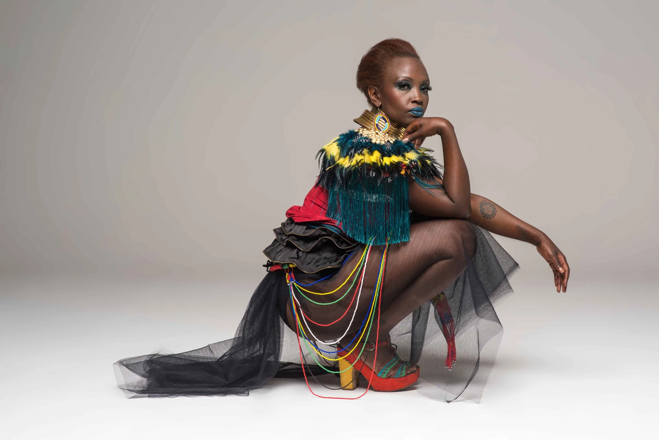 Photography: Art Thomas MUA: Lisa Rathglen Stylist: Claude Monthe