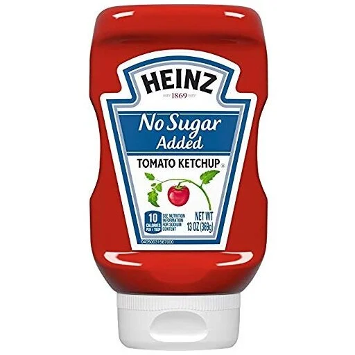    Heinz No Sugar Added Ketchup   