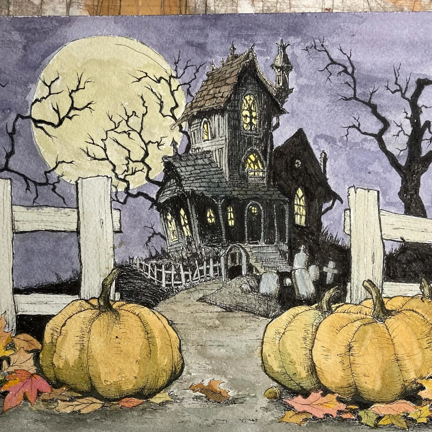 Happy birthday to my amazing wife and dearest friend. October is Jamie&rsquo;s favorite month, for obvious reasons, and pretty much the first thing she did when she woke up was turn on the Charlie Brown soundtrack. Painted her a fun, spooky picture f