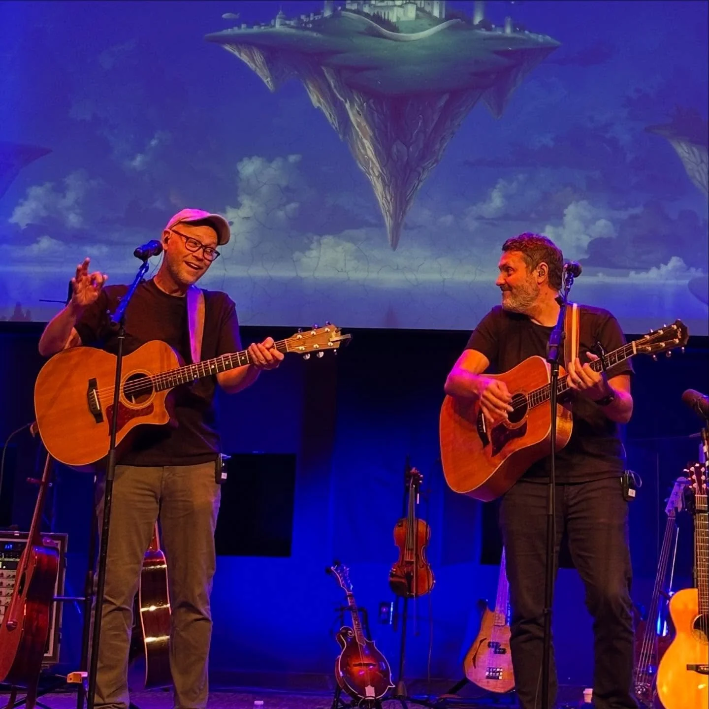 Spent the day rehearsing with the band for tomorrow night&rsquo;s Far Country concert! Good grief, what an amazing bunch of people. One fun surprise that I&rsquo;ve been dying to tell you is that my old pal Gabe Scott is joining me for the opening se