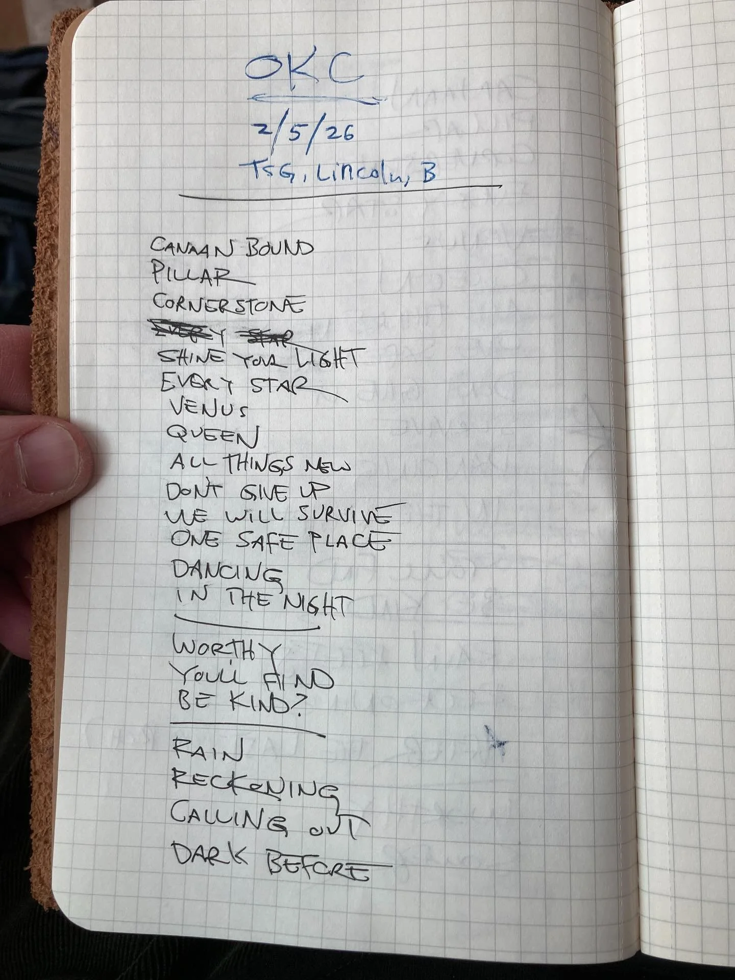 Huge thanks to the good folks at @dordtuniversity and in Oklahoma City for making the first two shows of 2026 a total blast&mdash;especially when I&rsquo;m dusting off a bunch of songs I haven&rsquo;t played in years. And a pleasure as always to shar