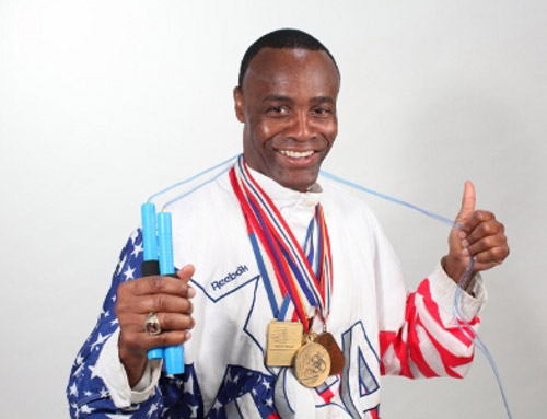 Buddy Lee developed a worldwide reputation with his incredible jump rope skills, having presented for presidents and world leaders. He was a 1992 Olympian in Greco Roman wrestling, and a 20 times National Champion in 3 different styles of wrestling.