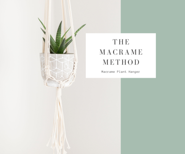 Learn to Macrame - Macramer Plant Hanger