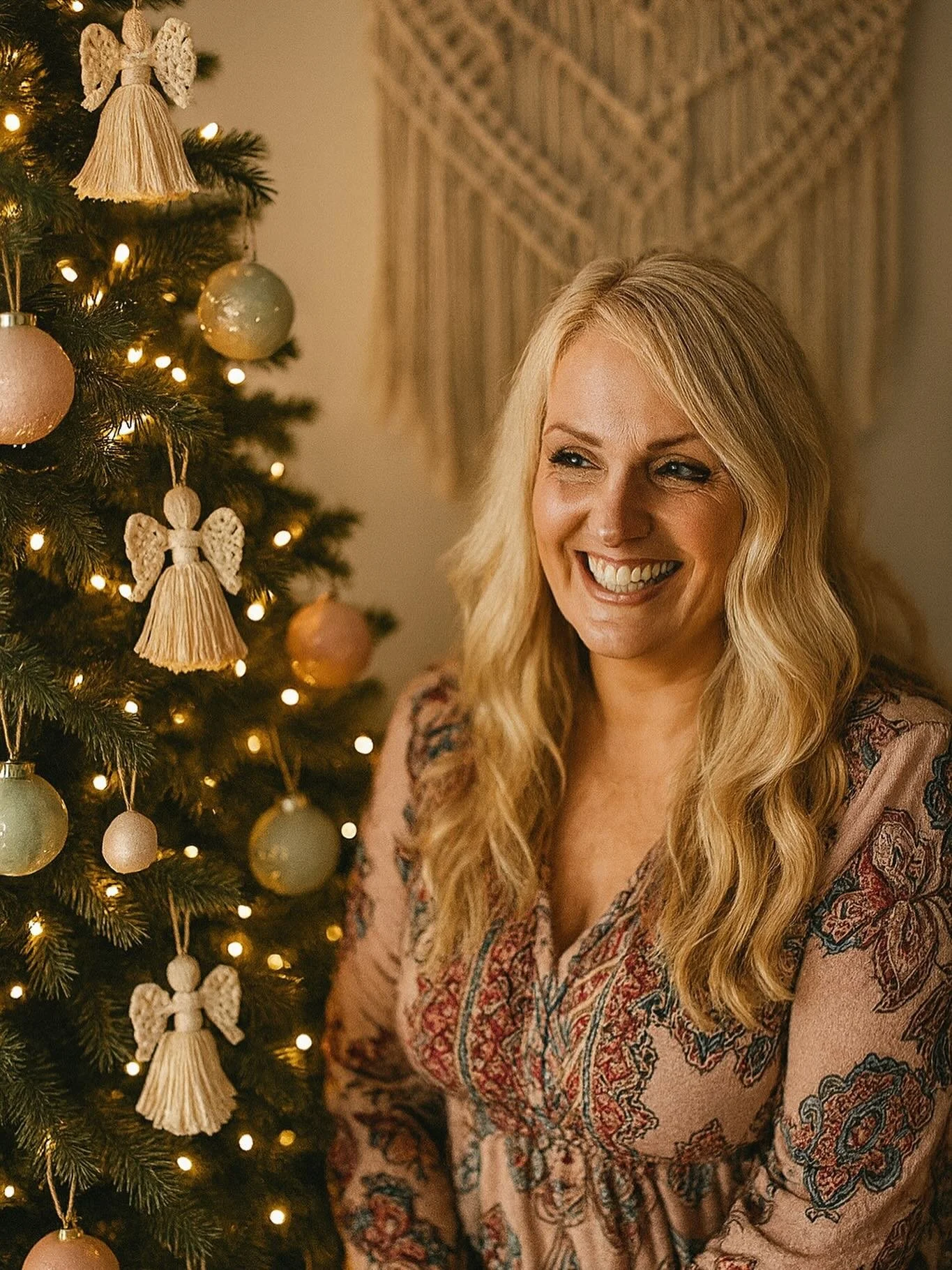 So I asked AI to make a cozy holiday photo of me using a picture I gave it&hellip;..

What do you think?! 🤣 Does it look like me???