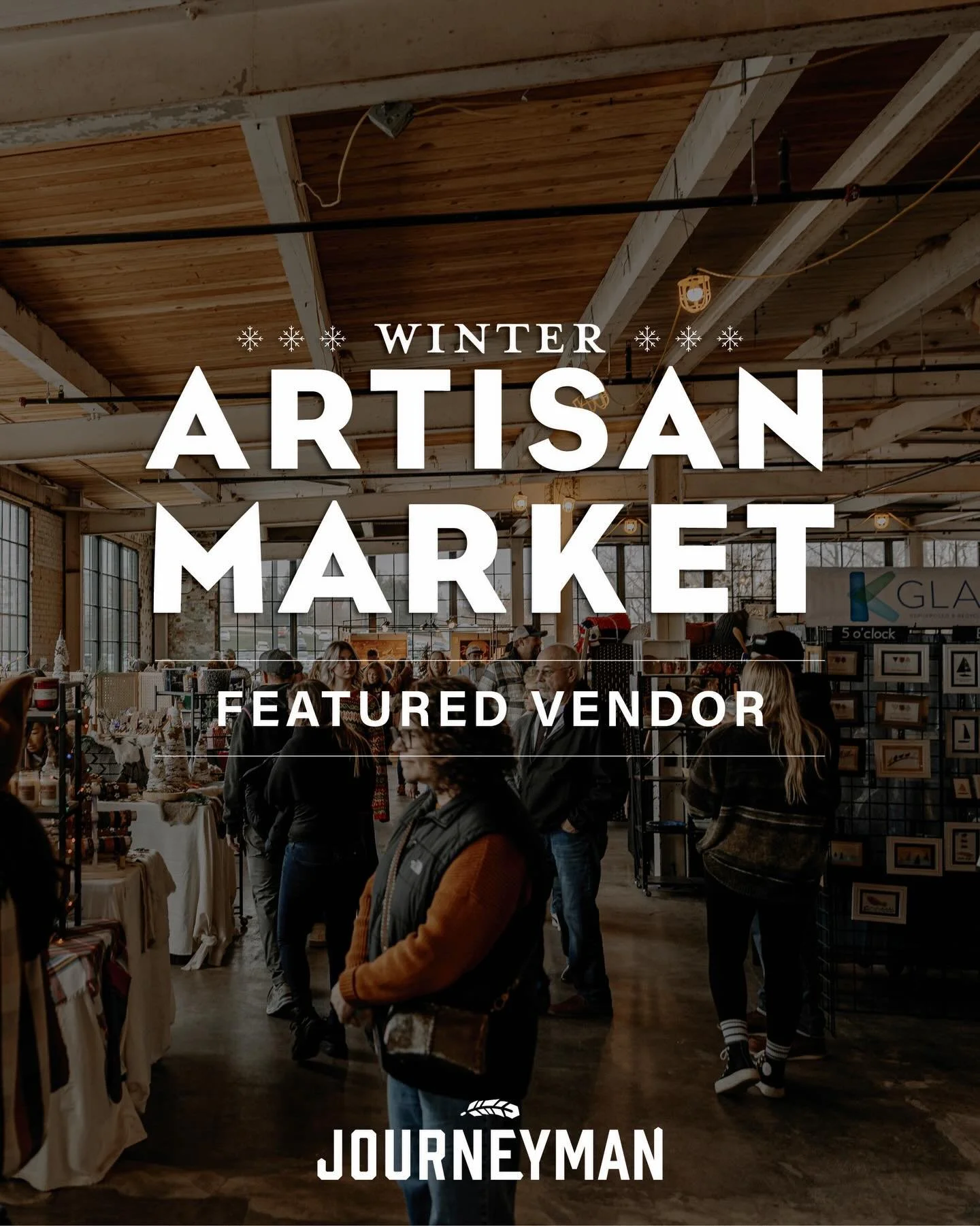 I&rsquo;m so excited to be a vendor at the Journeyman Winter Market in Valparaiso.

🗓 February 7 (10-6) &amp; 8 (9-3)
Handmade &bull; soulful &bull; intentionally created

Come say hi and soak up the cozy market vibes ✨

Are you coming?