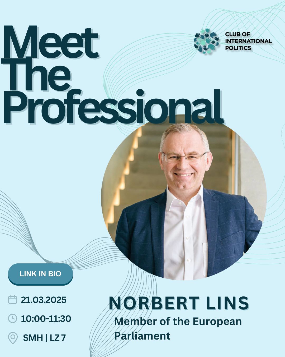 Diskussionsrunde mit Norbert Lins | Quo vadis, Europe? Contemporary and future challenges of the European Union
