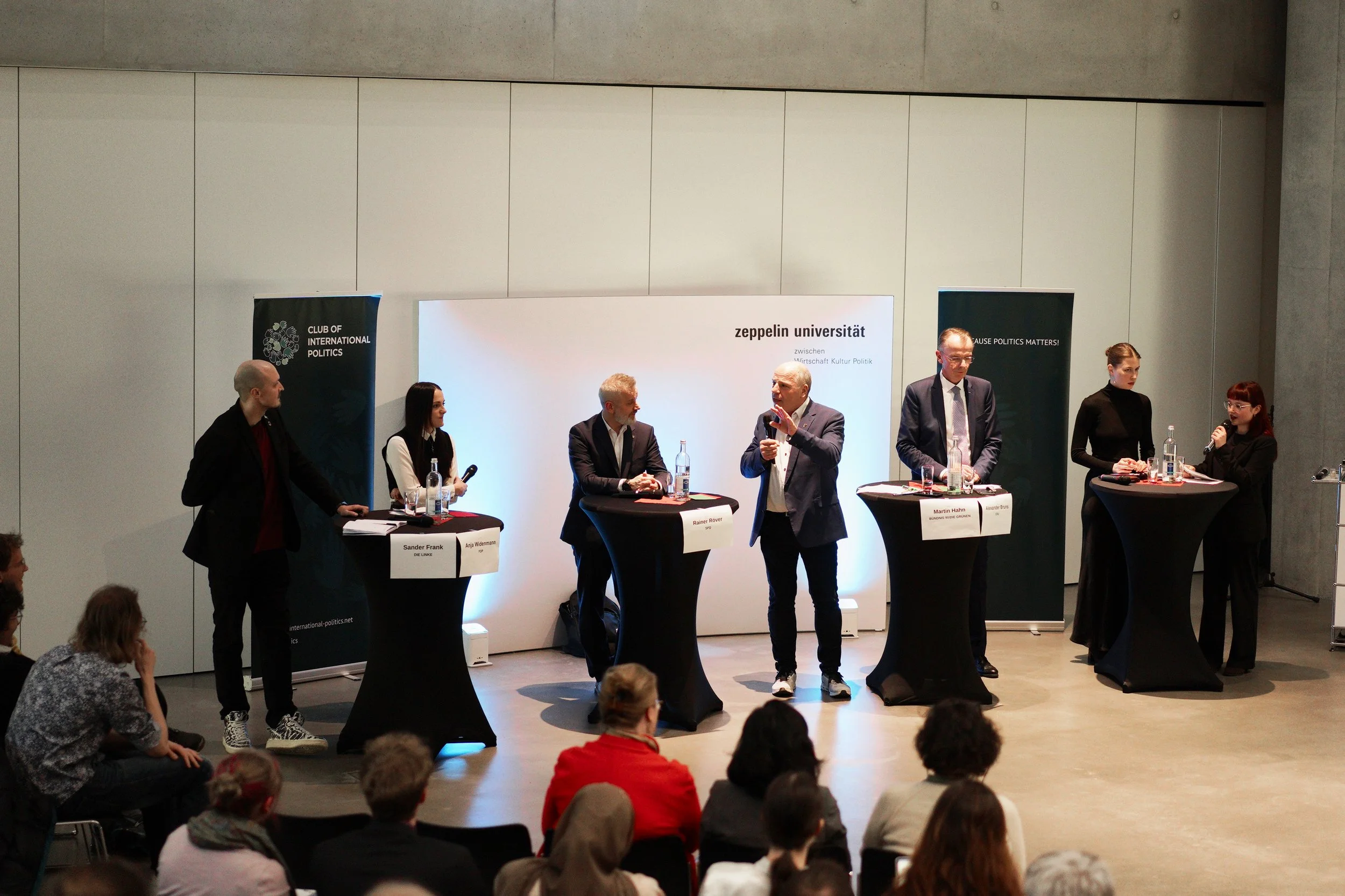 Direktkandidaten des Bodenseekreises im Austausch