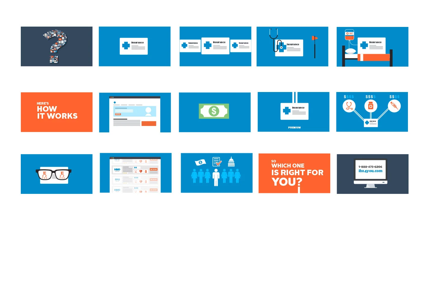  This engaging animation series was designed to break down complex health insurance topics into clear, accessible content for a wide audience—and I led the design from start to finish. Each video aimed to educate viewers on key concepts like benefits