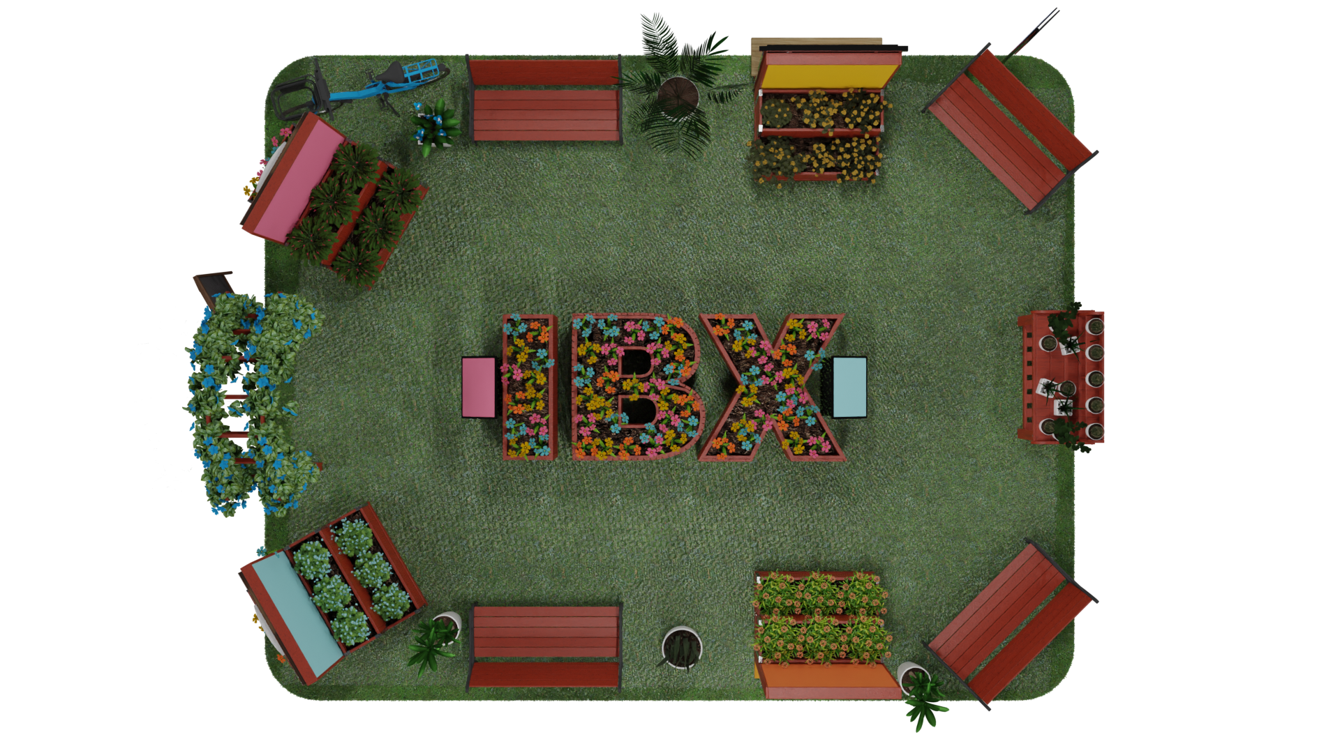  I helped lead the creative execution of IBX’s Philadelphia Flower Show activation in partnership with OPE. The experience invited attendees to contribute to a large-scale floral installation using the IBX letters as flowerbeds, each guest selected a