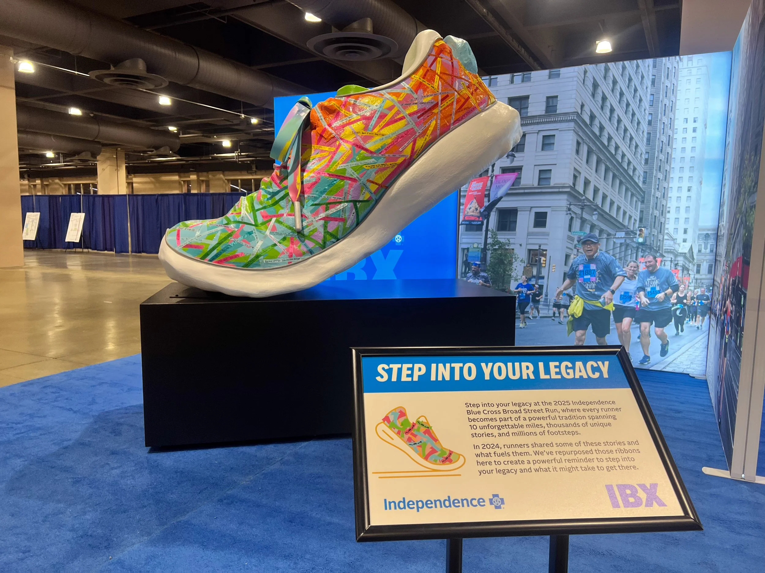 "Laced Up & Larger Than Life" – Giant Sneaker Activation for IBX