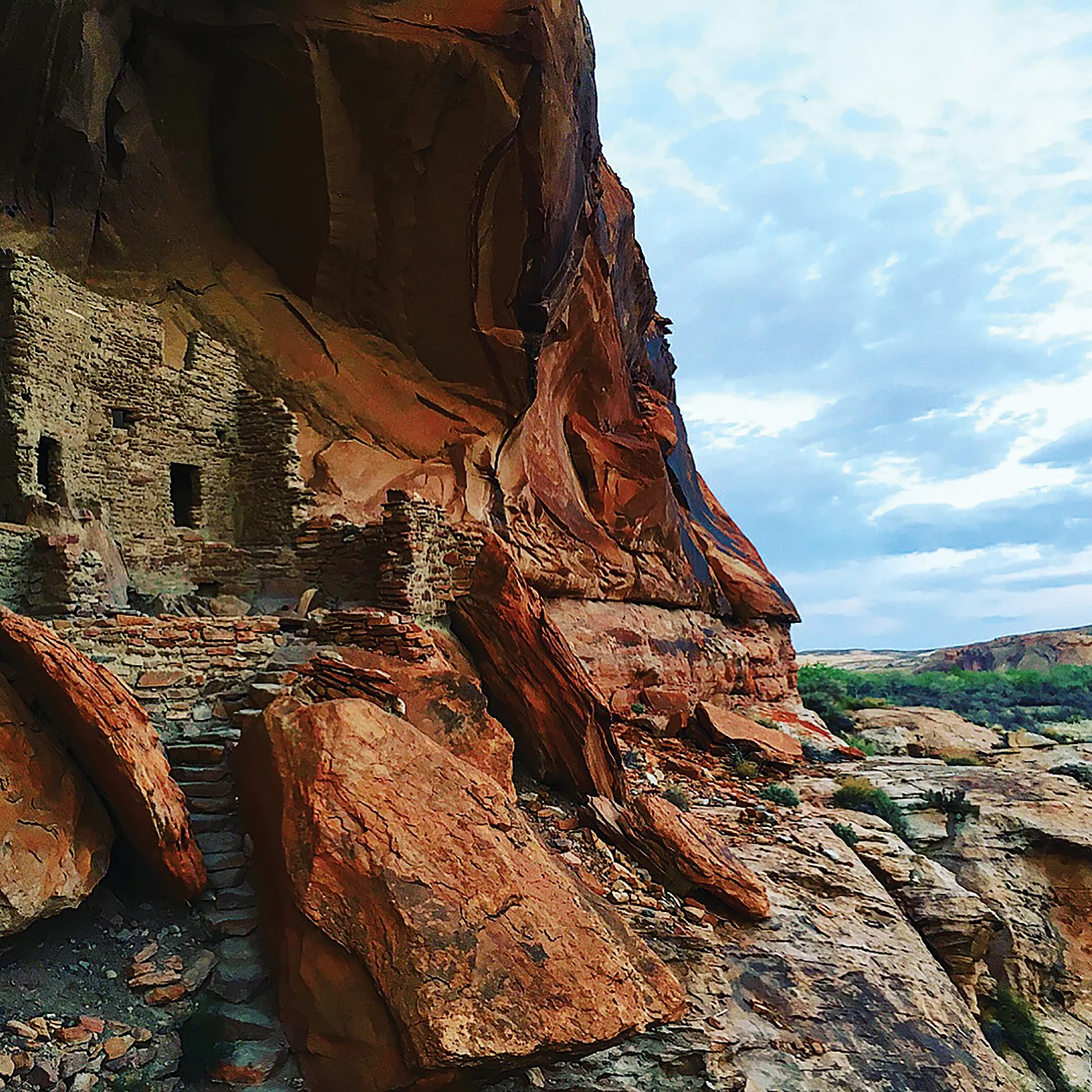Ruins along the San Juan River. Photo by Ashley Carruth