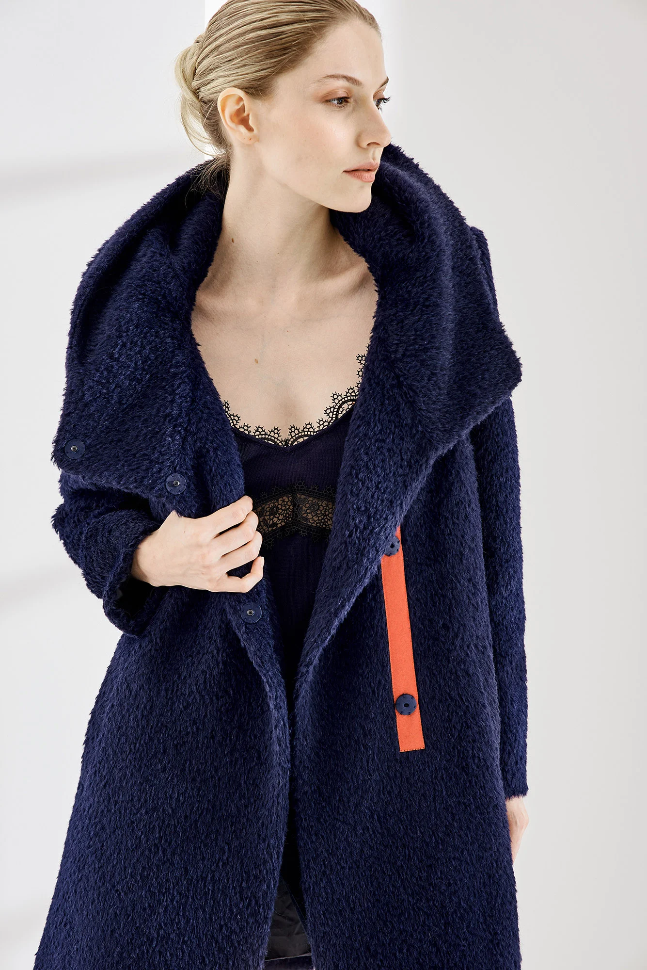 JACKET LIA AT-348 Colors: blue, black Sizes: XS, S, M, L, XL