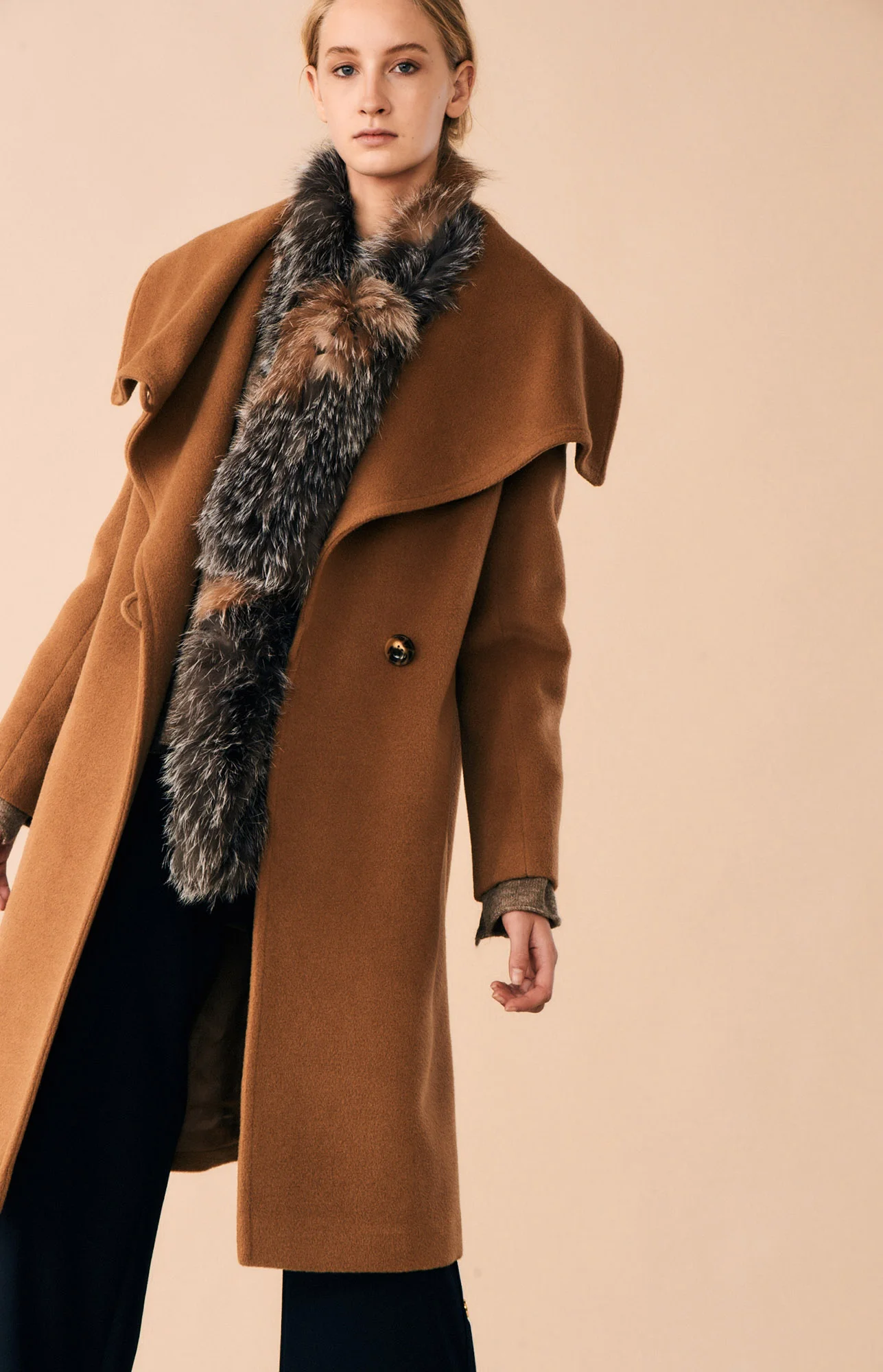 COAT KIMBERLY AT-318 Colors: camel, blue, black Sizes: XS, S, M, L, XL