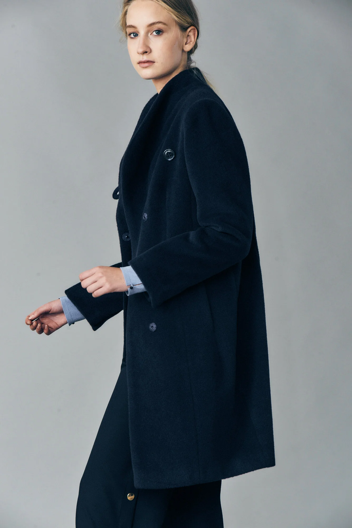COAT TIFFANY 1 AT-313 Colors: blue, black Sizes: XS, S, M, L, XL