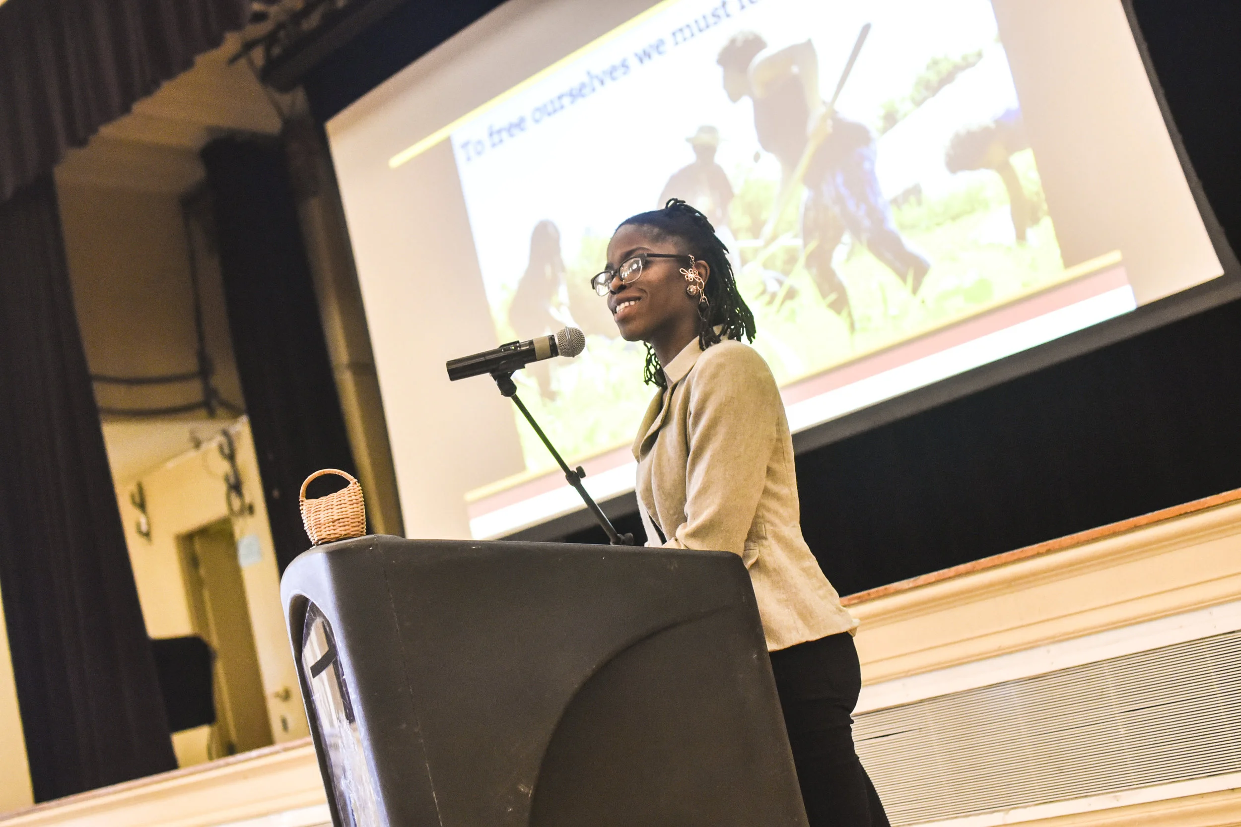 Amani Olugbala of Soul Fire Farm, Keynote Speaker at the 13th Annual Chicago Food Policy Summit