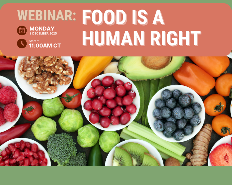 Webinar: Food is a Human Right