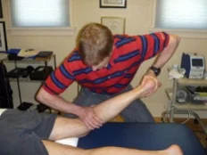 Figure 1: 30º external tibial rotation (ETR) 