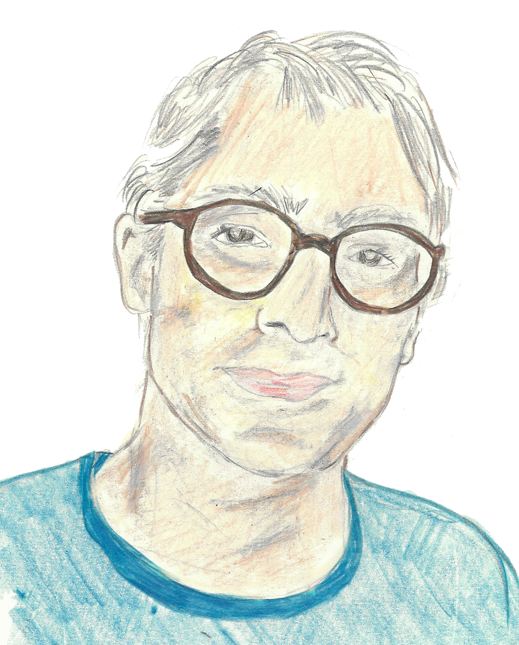 Crayon and marker