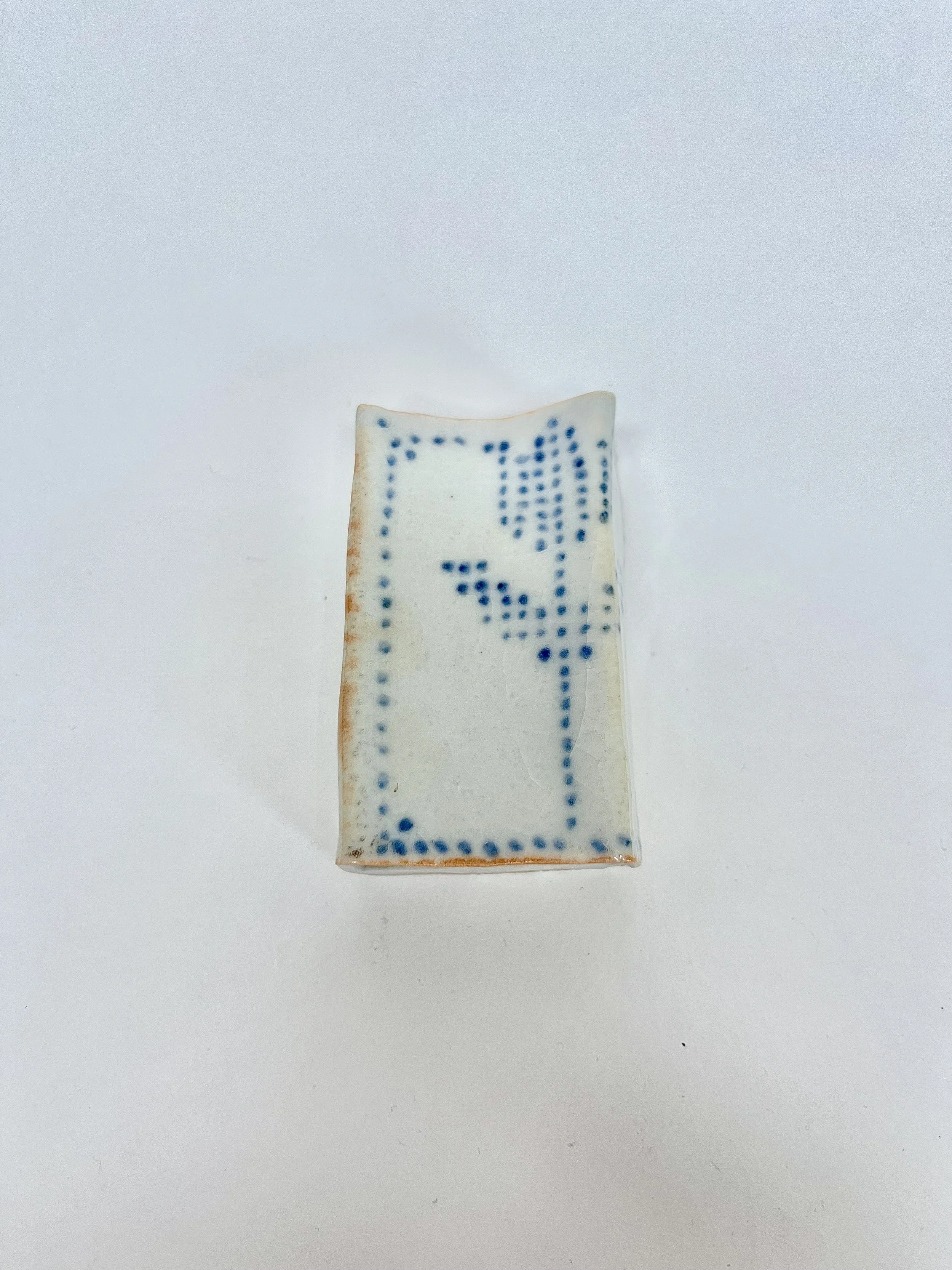 small matchbox (cross stitch tulip)