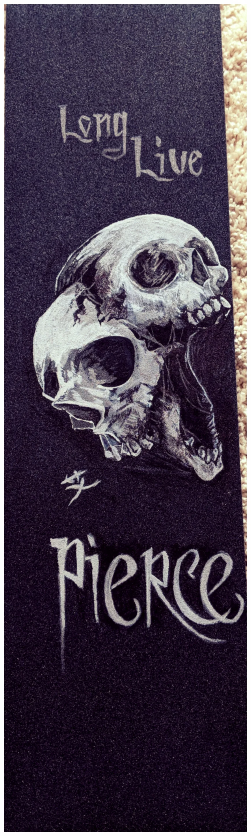 Mind Split Skull Rage Griptape