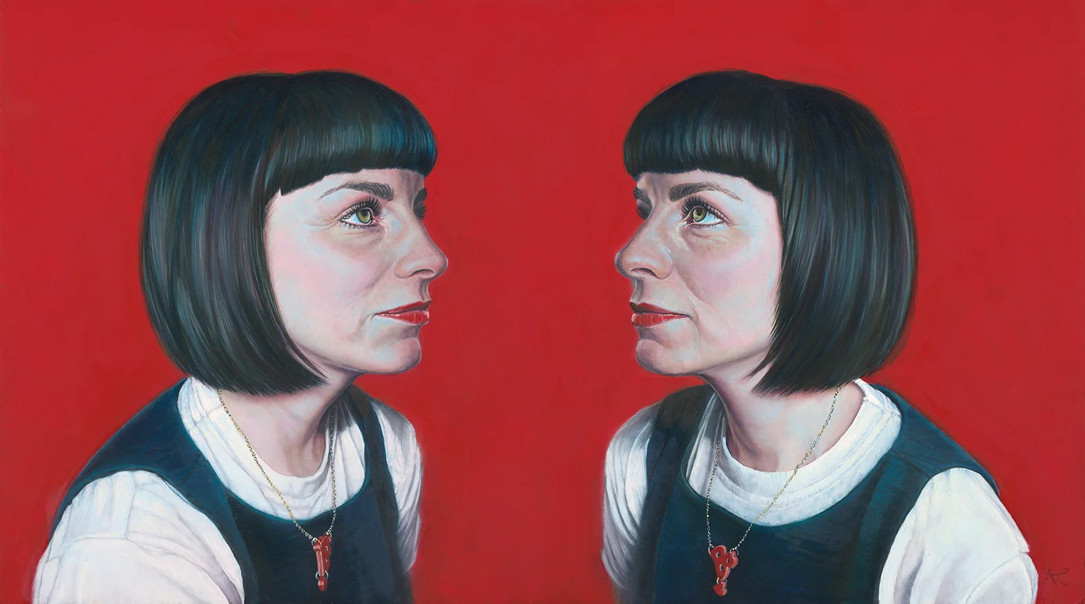 half don't come here...so i do | oil on panel | 46 x 81cm