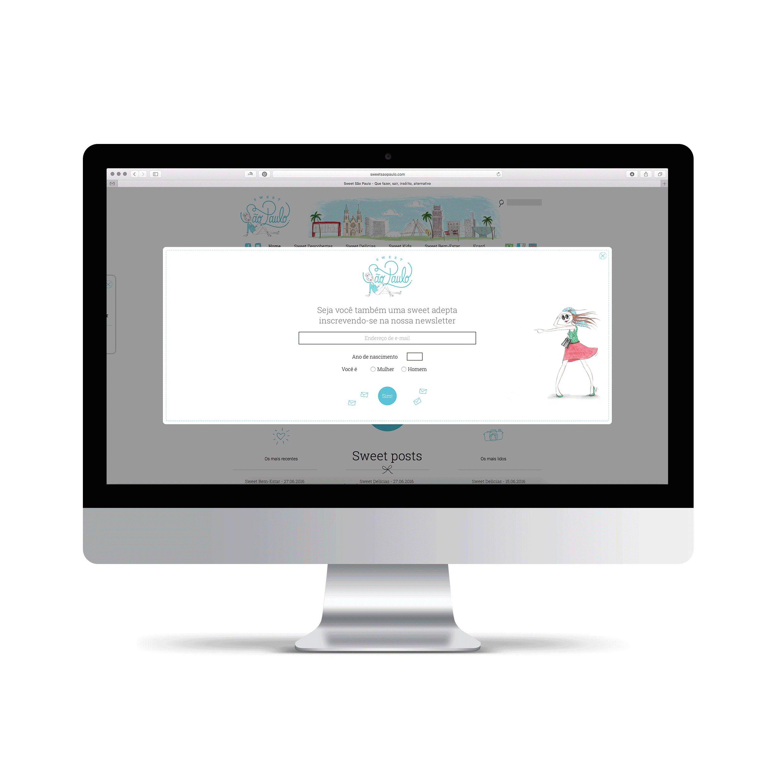 Illustrations éditoriales pour site internet