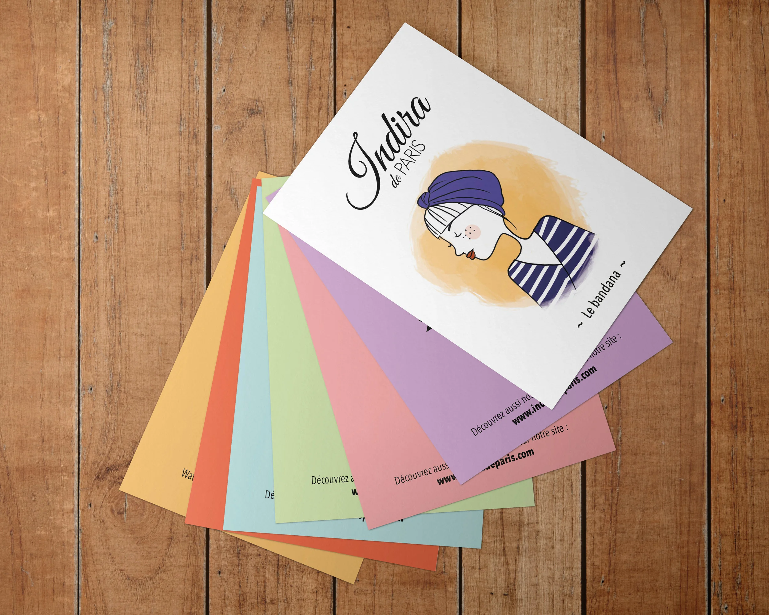 Clemzillu illustration Indira de Paris turbans