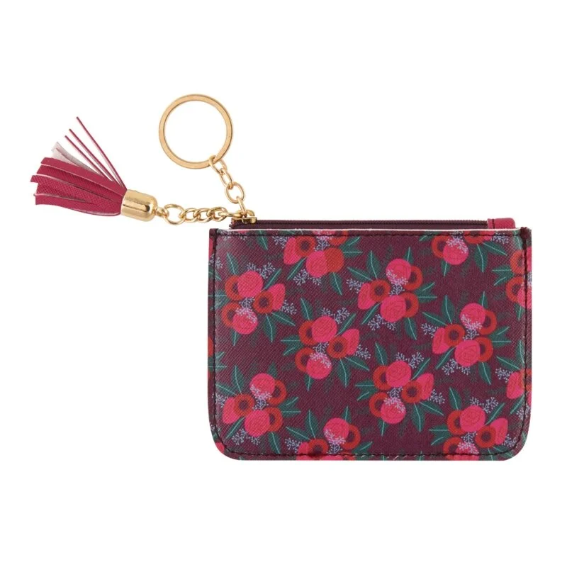 Création d’un motif fleuri, appliqué sur trousse. All over pattern design