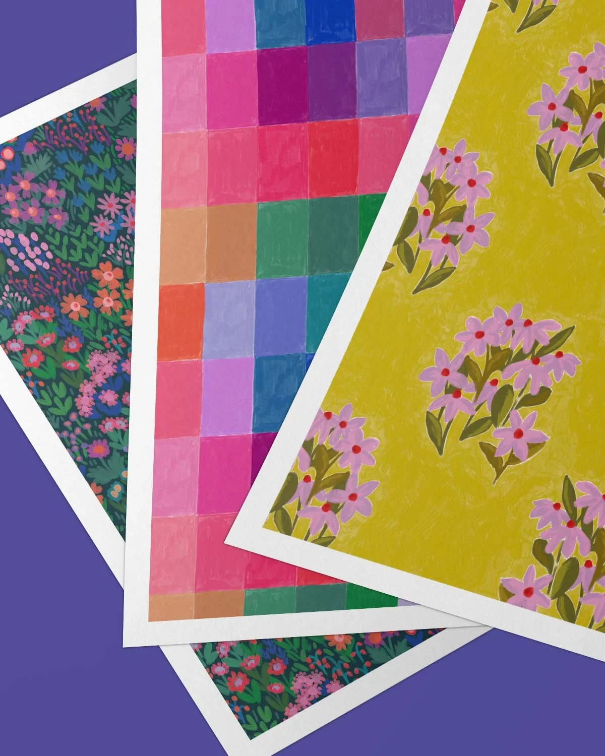 M&ecirc;me si je poste plut&ocirc;t de l'illustration par ici ces derniers mois, le motif n'en reste pas moins pr&eacute;sent en sous-marin. Je suis en train de dessiner la prochaine collection de motifs qui sera accessible aux professionnels sur mon