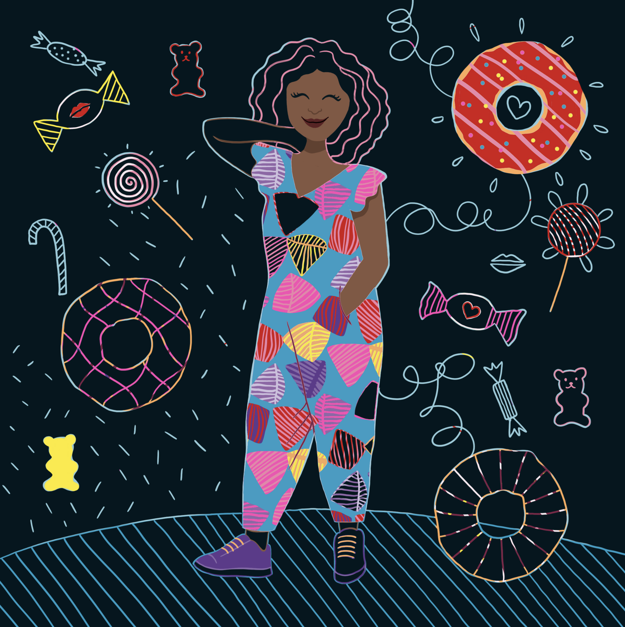 Illustratrice style coloré édition jeunesse