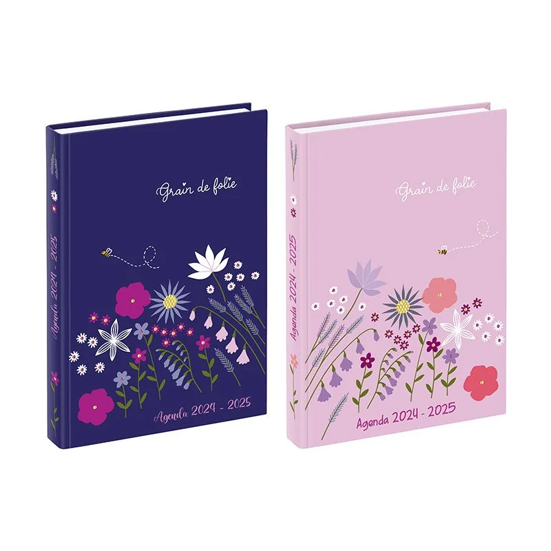 Design de maroquinerie scolaire fleurie - Designer textile et illustratrice freelance