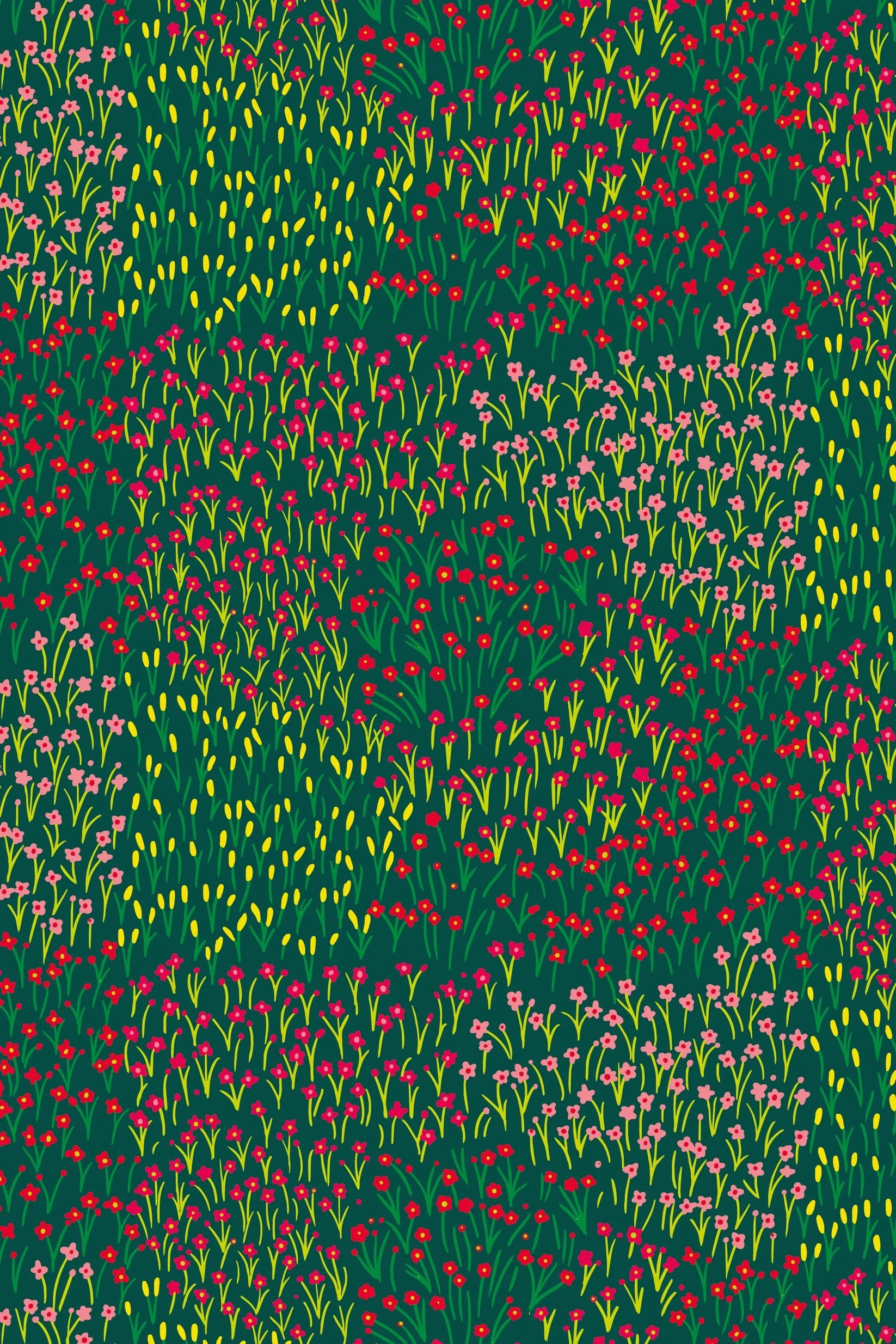 Imprimé végétal pour accessoires