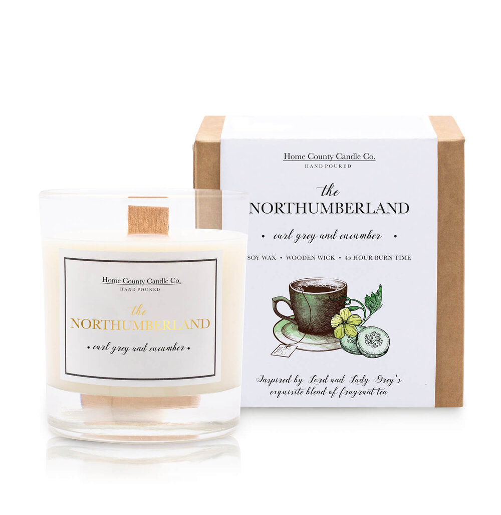 The Northumberland - Earl Grey and Cucumber Soy Candle