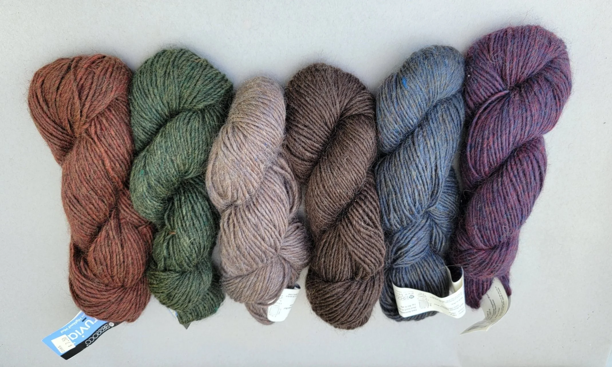 Peruvia Single Ply Yarn, Multiple Colors — Rigby Handcraft