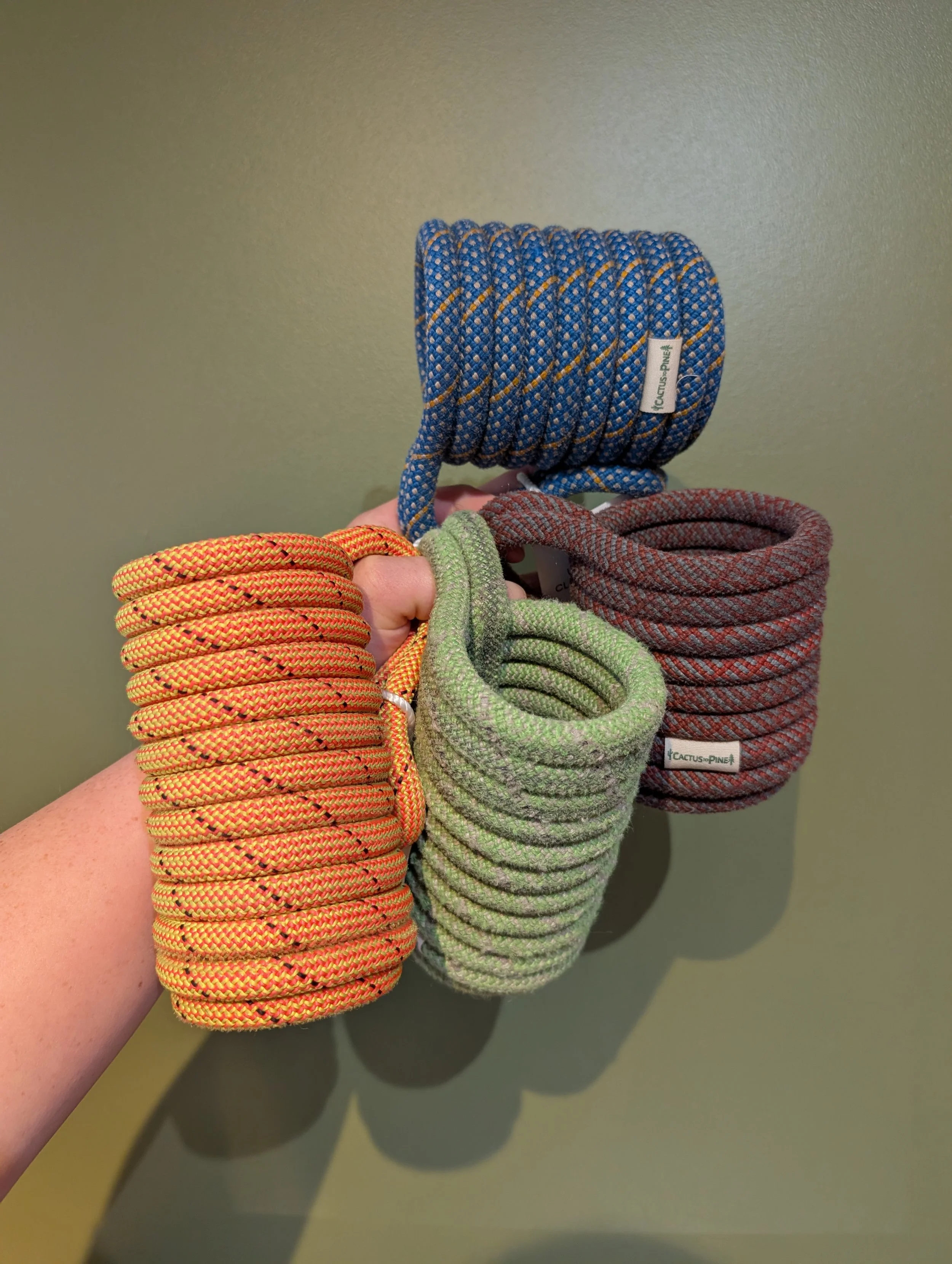 Upcycled Rope Coozies