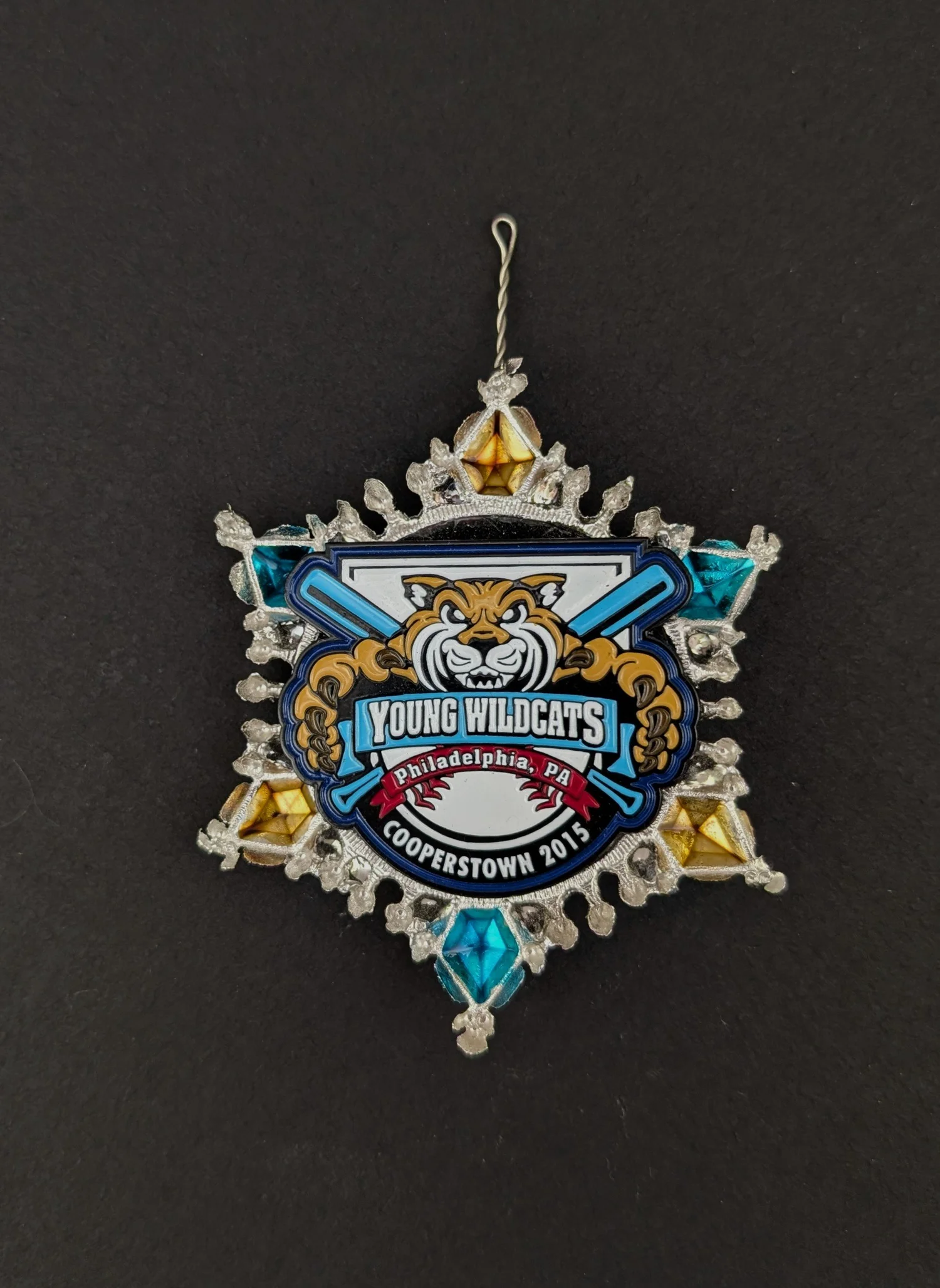 Custom Pin Ornaments SHIPS JANUARY — Rigby Handcraft