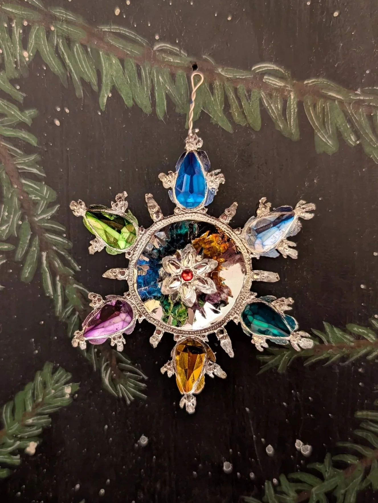 Holographic Teardrop Snowflake PREORDER