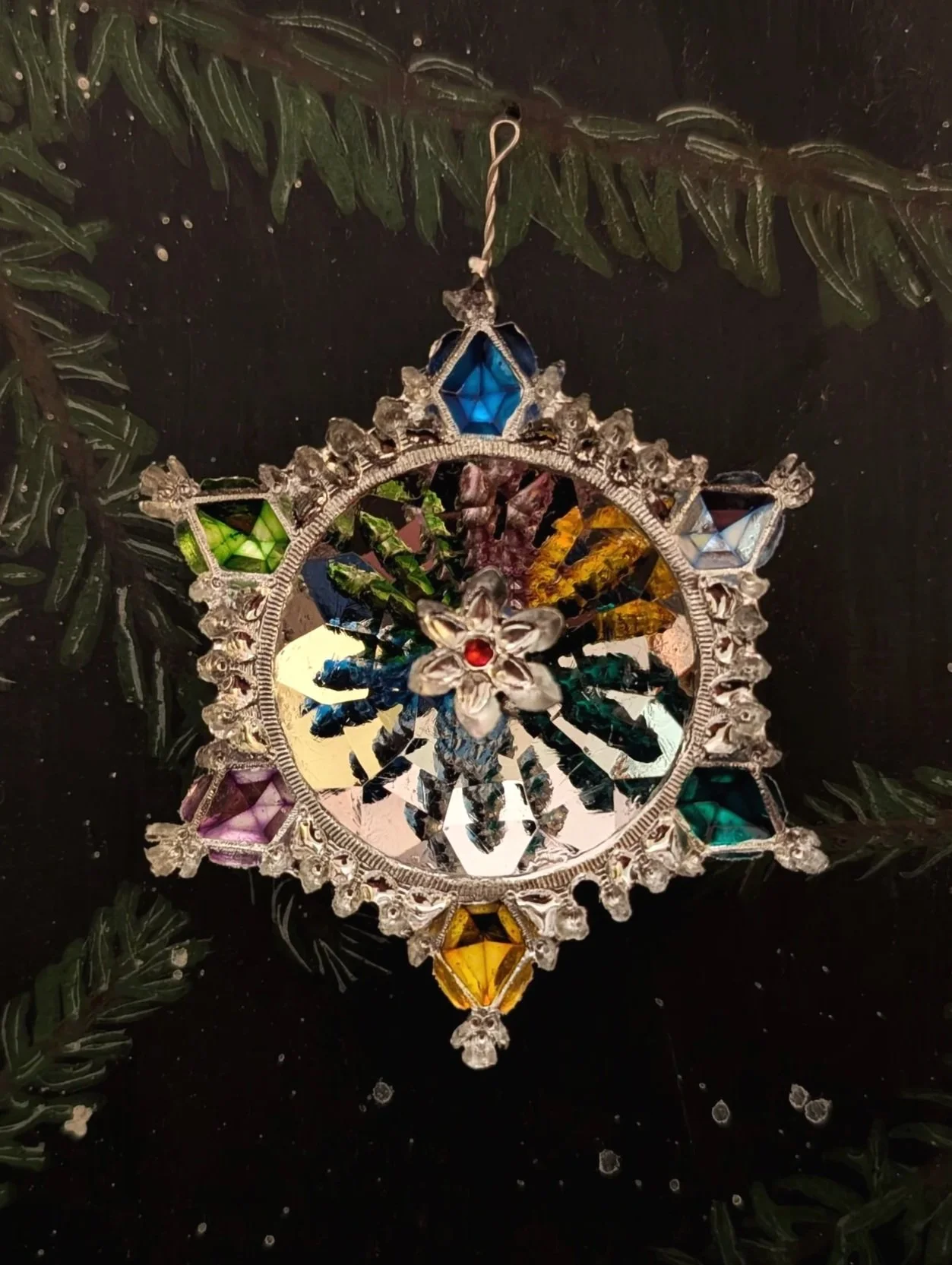 Holographic Diamond Snowflake PREORDER