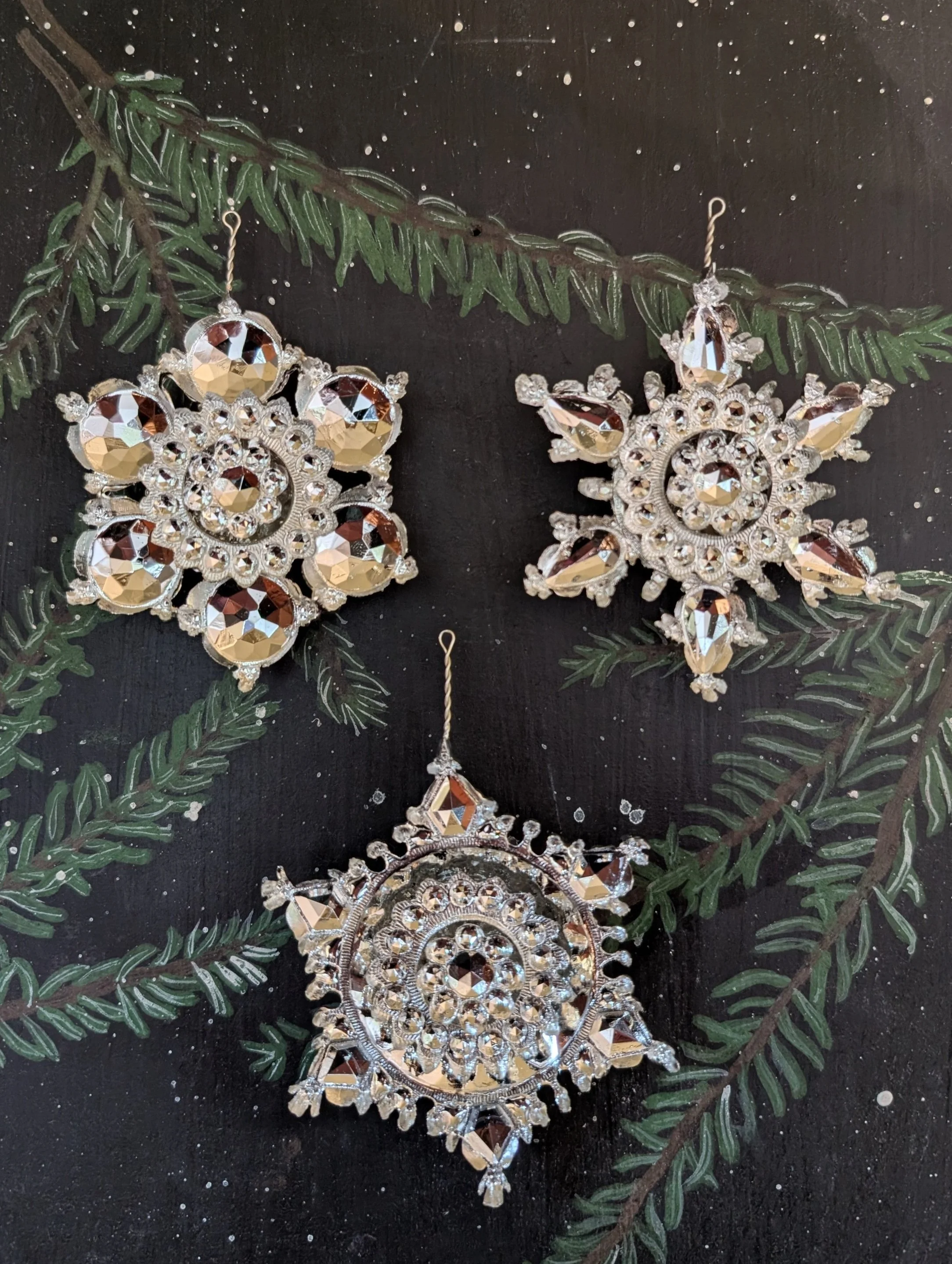 Wreath Snowflake Set